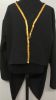 Kids Costumes to Hire - Black Tailcoat with Gold Detail - CHILD (2)